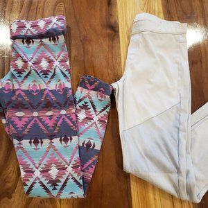 AEO Legging 2pc Lot SMALL